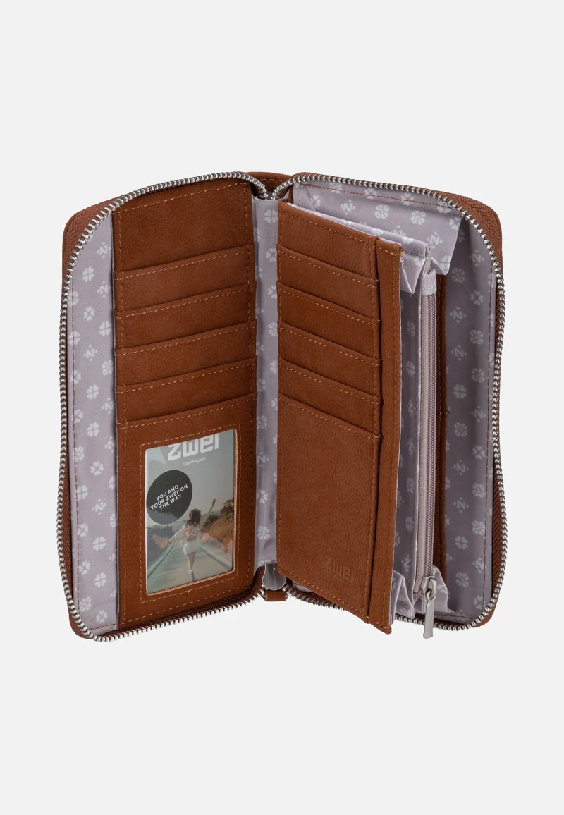M.Wallet MW2 Nubuk/Cognac - Portemonnaie