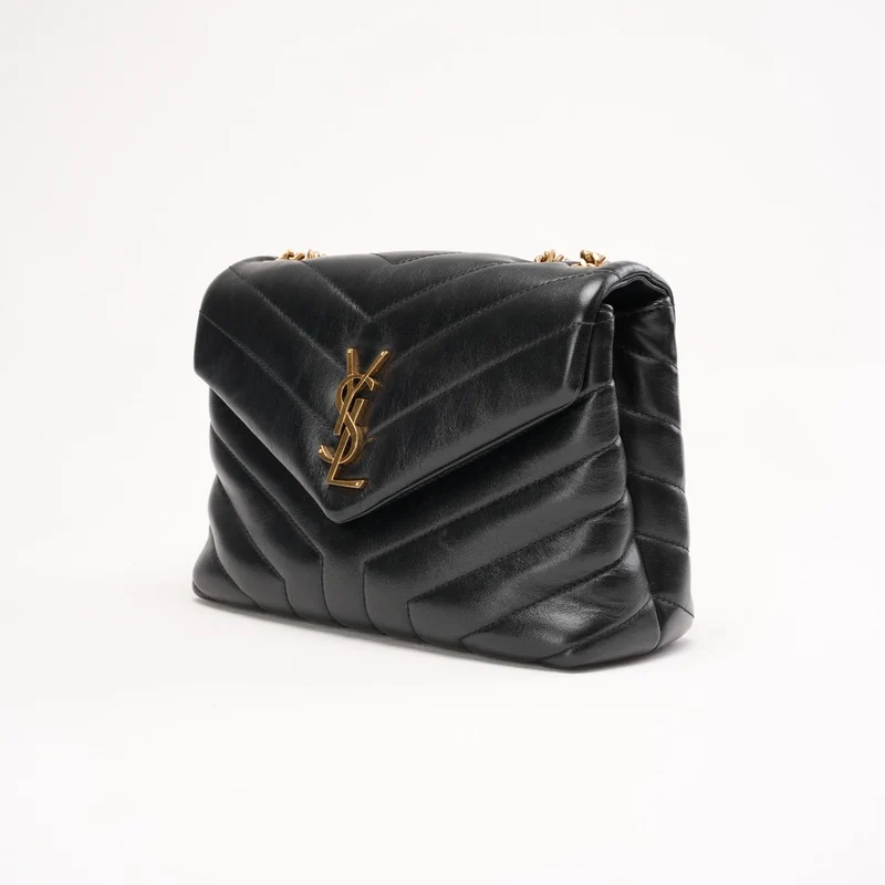 Saint Laurent Loulou Henkeltasche aus Leder, 2019