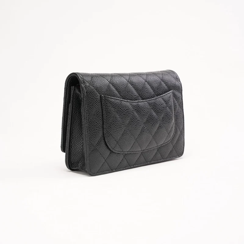 Chanel Classic Wallet on Chain Woc in Black Caviar 2014