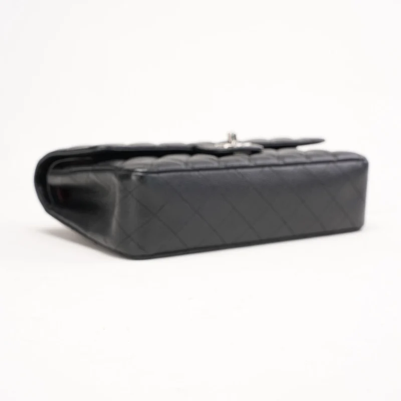 Chanel Classic Double Flap Bag Medium Caviar Black 2015