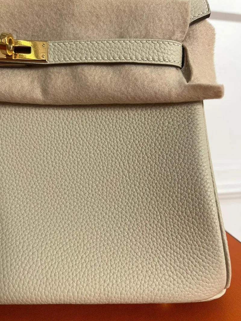 Hermes Birkin 25 Sellier Craie Veau Togo 2023