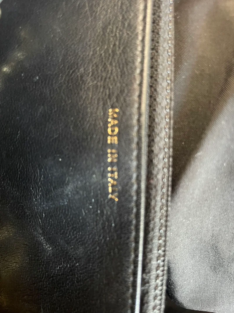 Chanel Camellia CC Charm Wallet on Chain (WOC) Lammleder Schwarz 2019