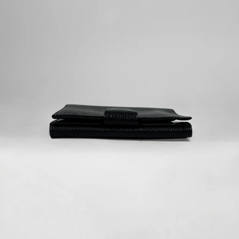 Chanel Caviar Timeless CC Wallet in Schwarz