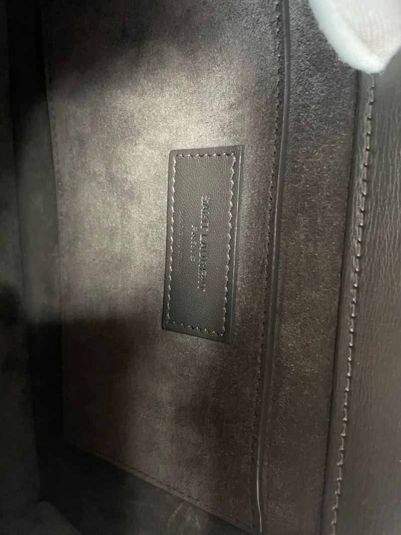 Saint Laurent Medium Sunset Henkeltasche Dunkelgrau 2020