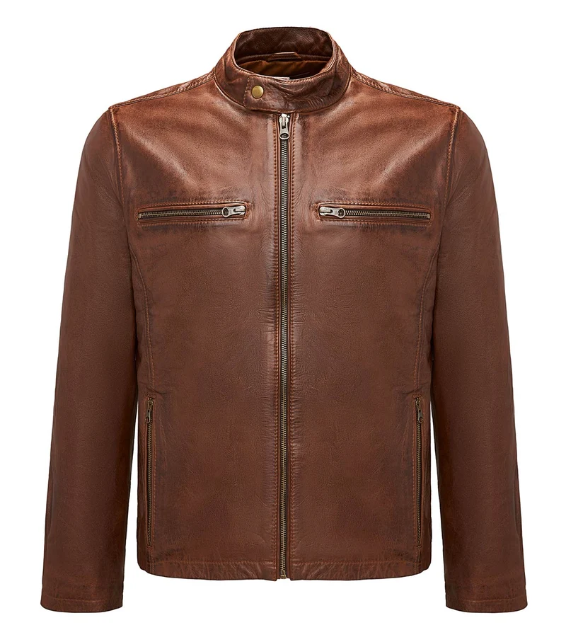 Outlet Lederjacke