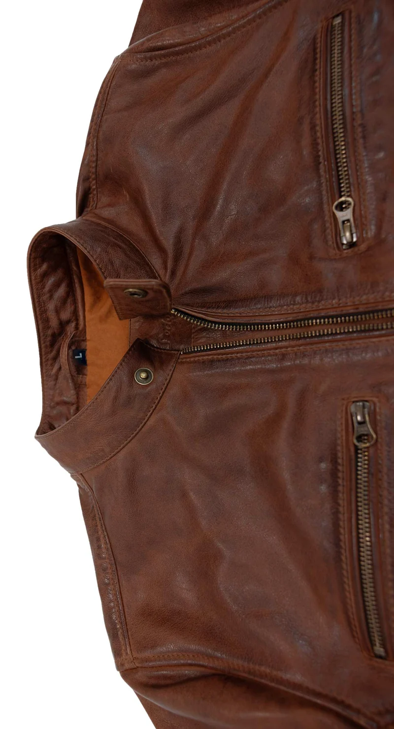 Outlet Lederjacke