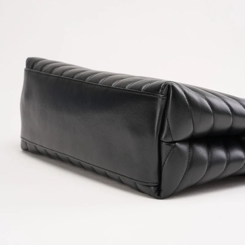 Saint Laurent LouLou Medium Leder Schwarz 2018
