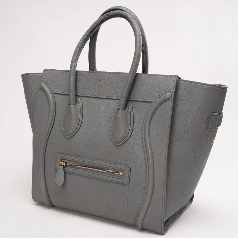 Celine Grey Luggage Medium Tote Bag 2018