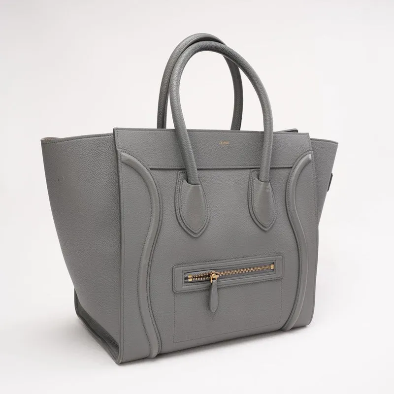 Celine Grey Luggage Medium Tote Bag 2018