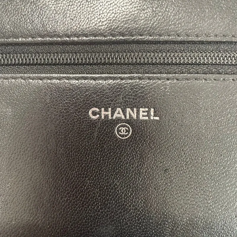 Chanel Vintage Mademoiselle Wallet On Chain (WOC) Caviar Schwarz 2017