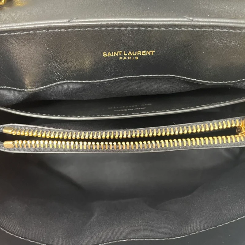 Saint Laurent LouLou Small Leather Black 2018