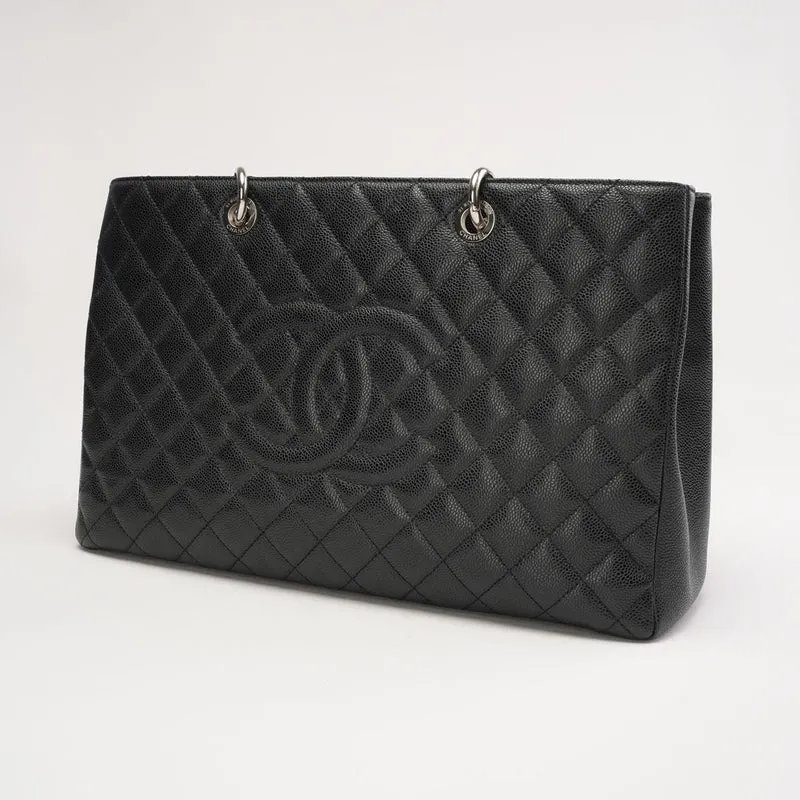 Chanel Grand Shopping Tote (GST) Caviar Black 2014
