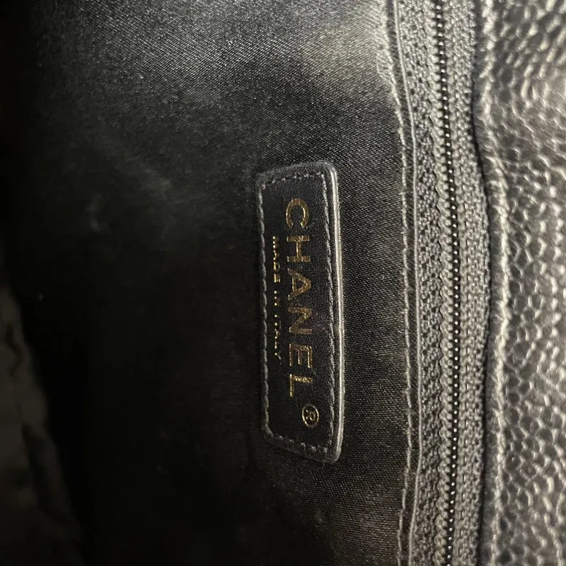 Chanel Grand Shopping Tote (GST) Caviar Black 2014