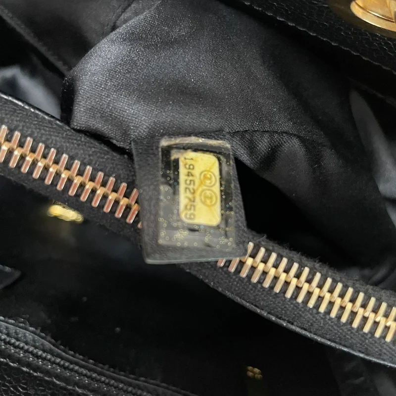 Chanel Grand Shopping Tote (GST) Caviar Black 2014