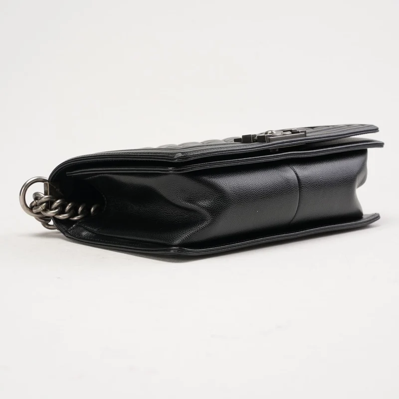 Chanel Medium Le Boy Bag Caviar Black 2020