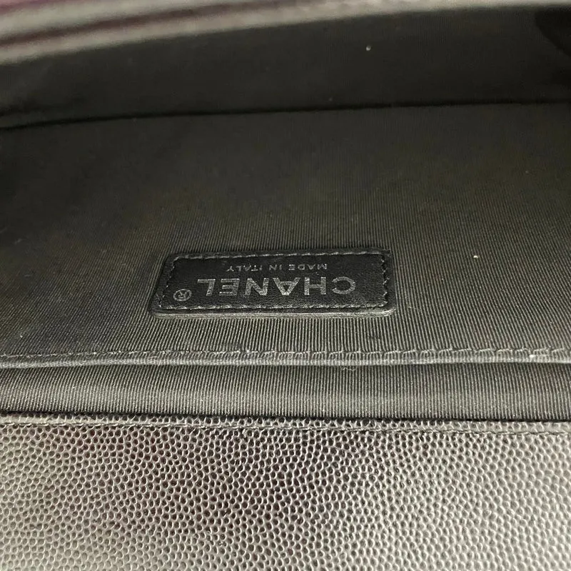 Chanel Medium Le Boy Bag Caviar Black 2020