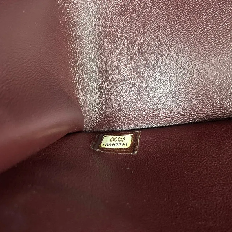 Chanel Classic Jumbo Double Flap Lamm Schwarz 2014