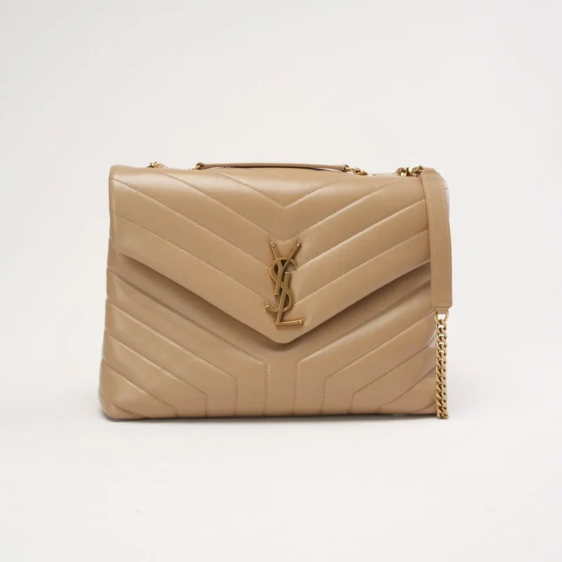 Saint Laurent Medium LouLou Beige 2019