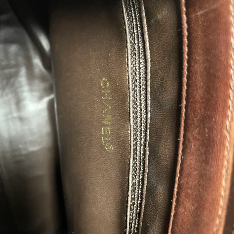 Chanel Vintage Timeless Tote, Burgunderrot, 1994