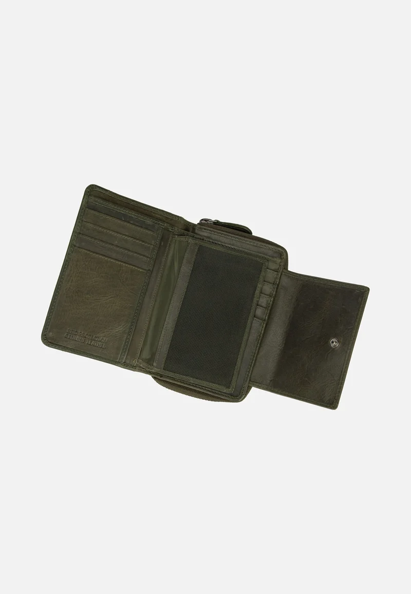 Newport Rv-Damenbörse RFID British Green - Portemonnaie