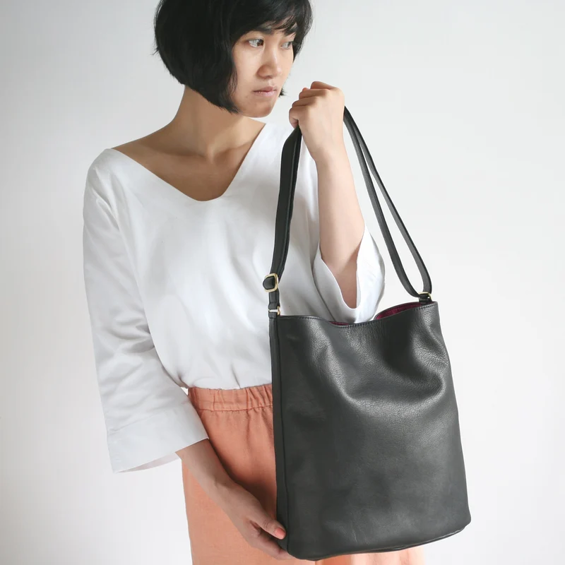 Bucket Bag Schwarz