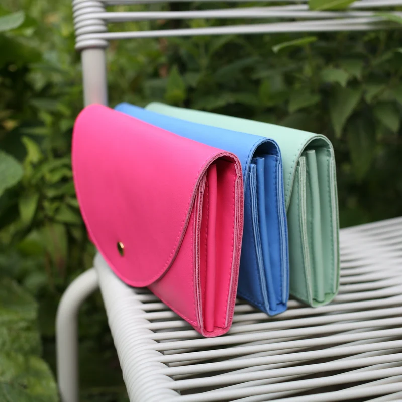 Clutch Portemonnaie Salbei