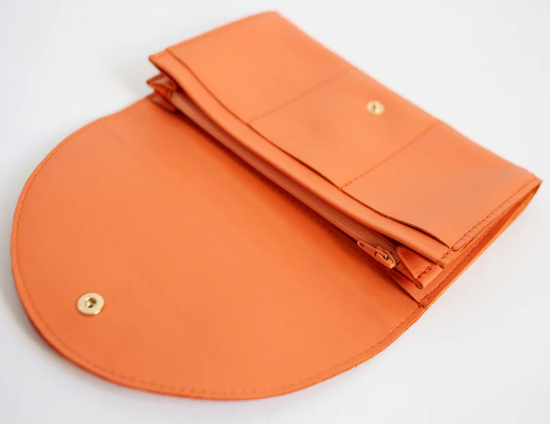 Clutch Portemonnaie Salbei