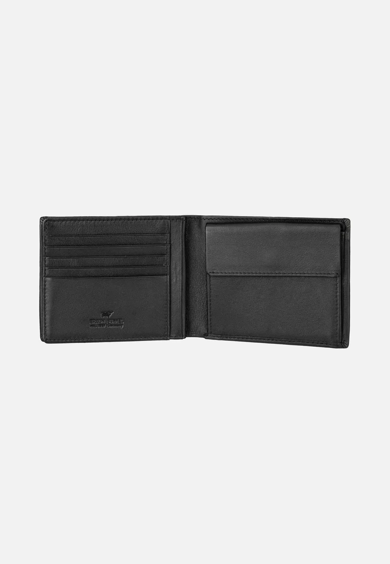 Hannes Coin Wallet 12Cs Schwarz - Portemonnaie