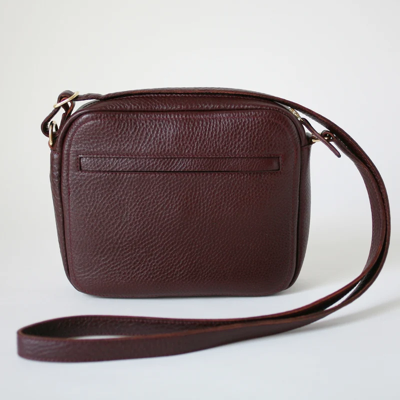 Handtasche ZIP M Bordeaux