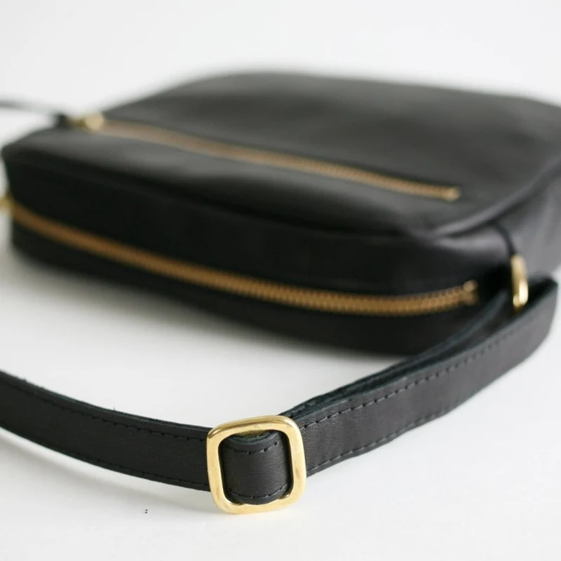 Handtasche ZIP M Schwarz