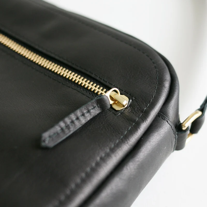 Handtasche ZIP M Schwarz