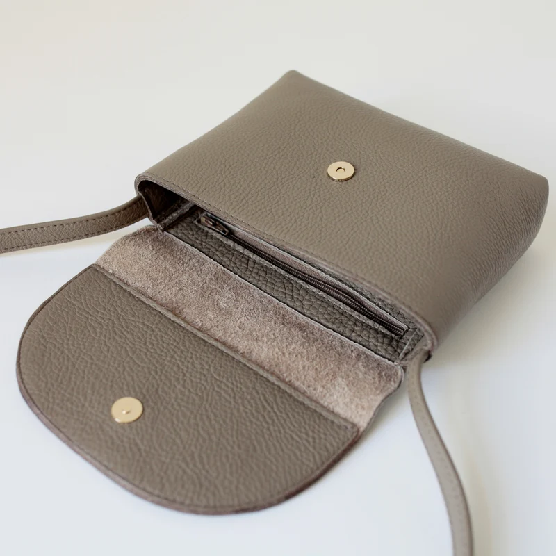 Minimalistische Schultertasche Blush