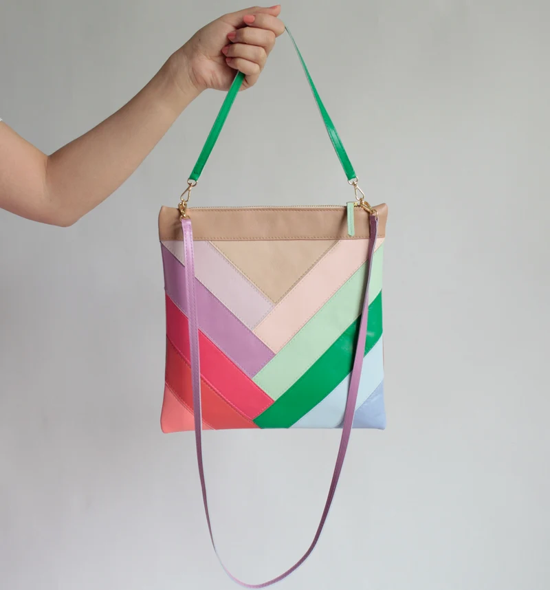 Patchwork Tasche Farbmix