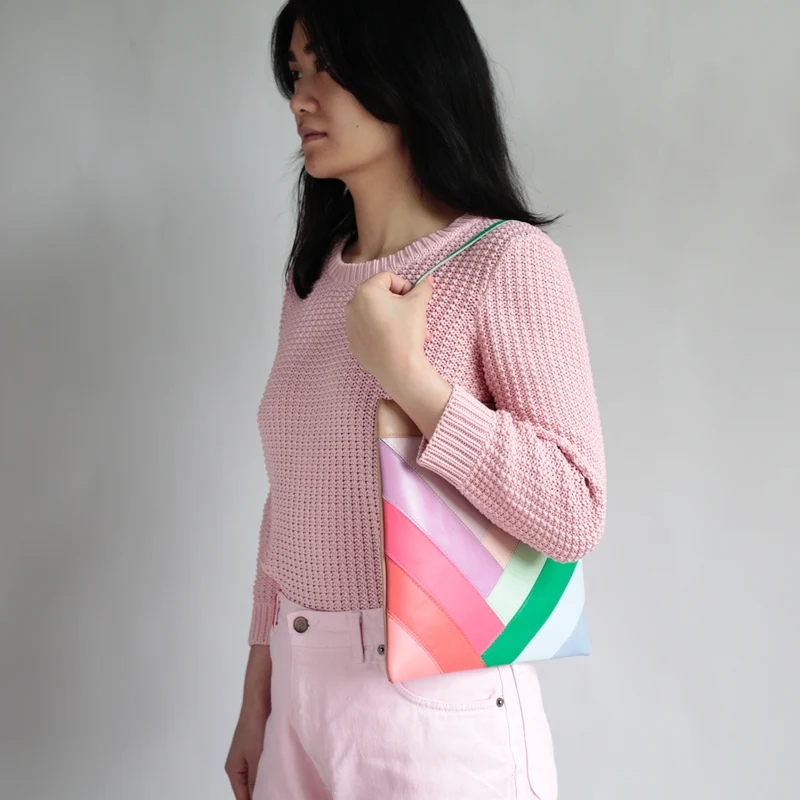 Patchwork Tasche Farbmix