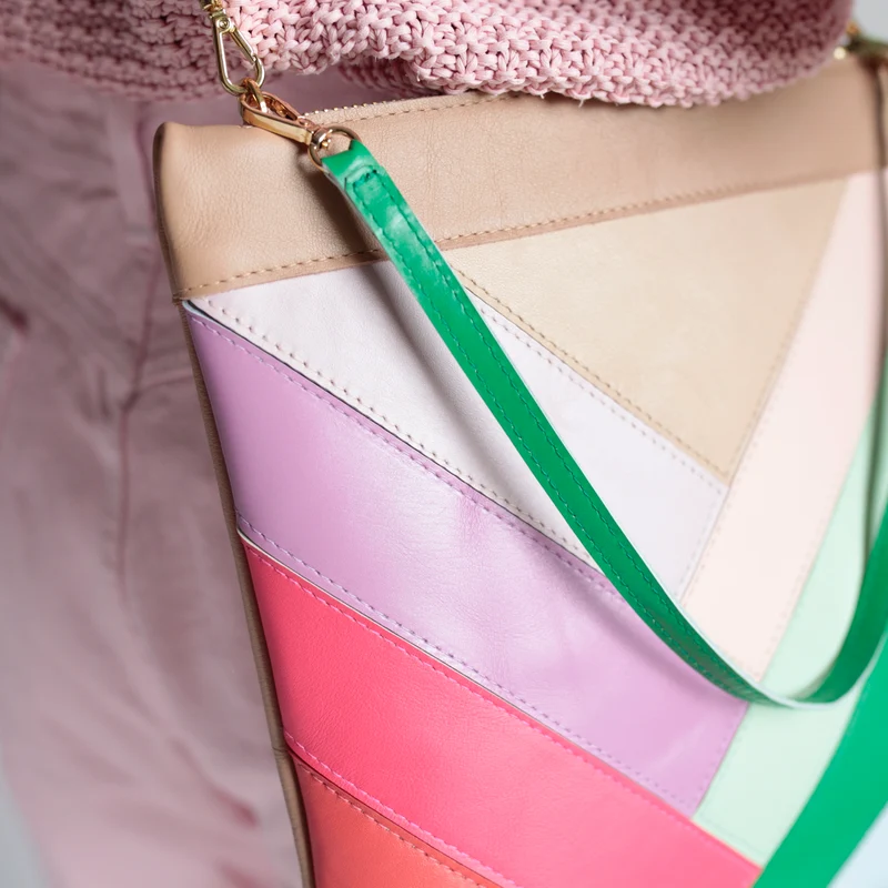 Patchwork Tasche Farbmix