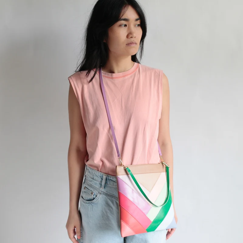 Patchwork Tasche Farbmix