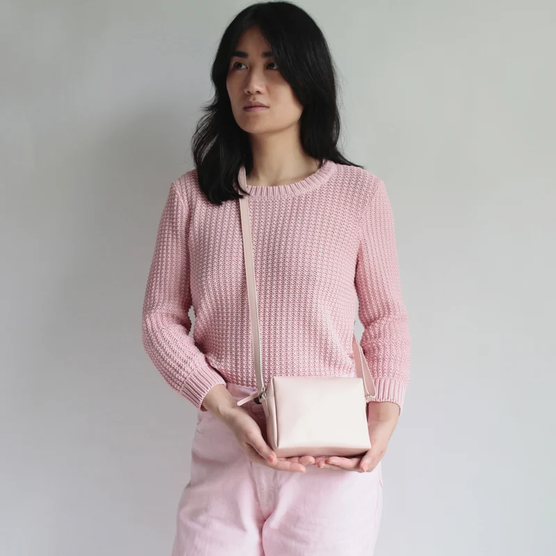 Schultertasche BOX Mini Blush