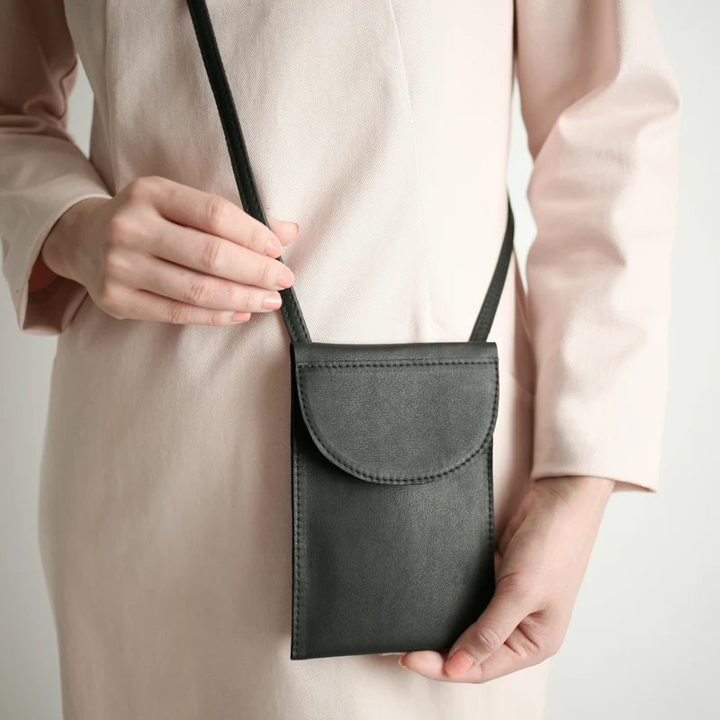 Handytasche/Minitasche Schwarz