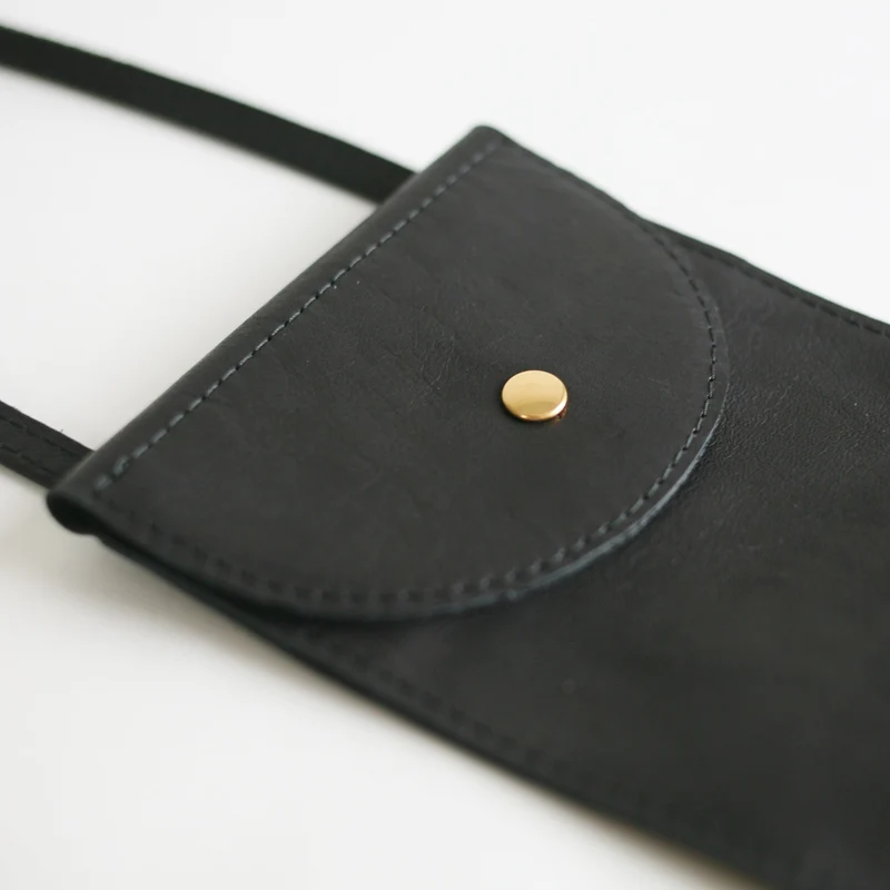 Brustbeutel / Handytasche Schwarz oder Himbeer