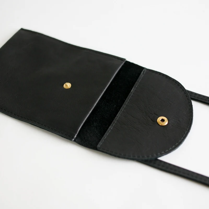 Brustbeutel / Handytasche Schwarz oder Himbeer