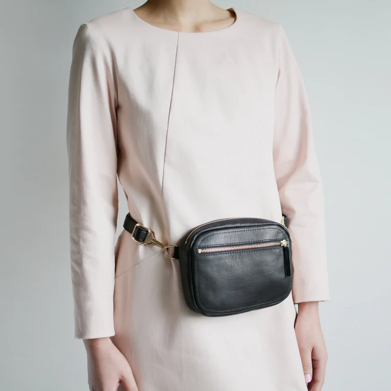 Gürteltasche ZIP Schwarz