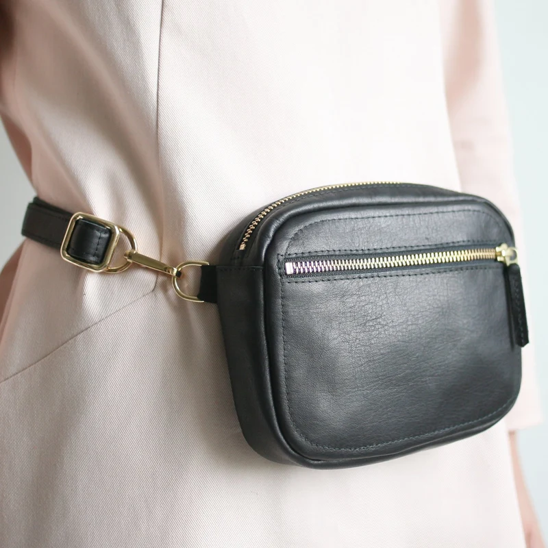Gürteltasche ZIP Schwarz