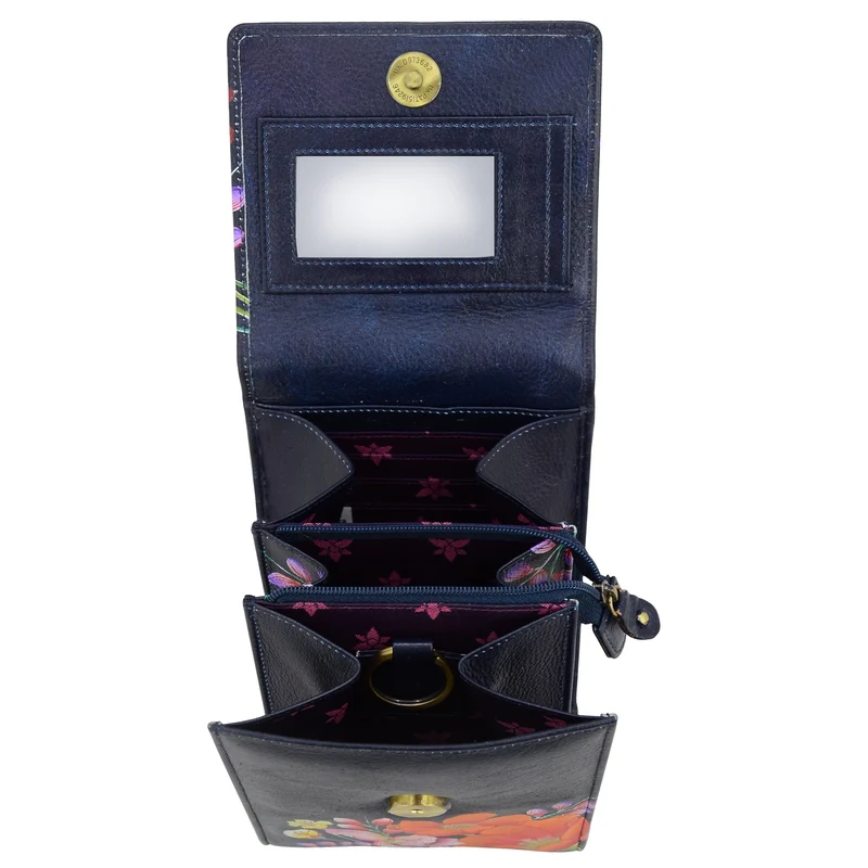 Crossbody-Organizer mit drei Fächern - 412