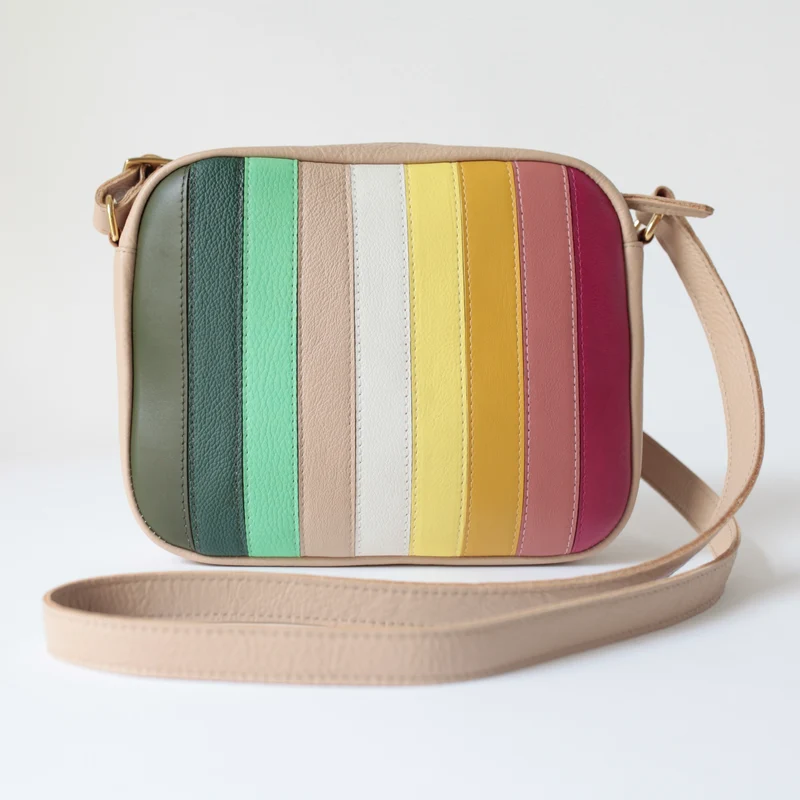 Handtasche ZIP M Cappuccino MIX