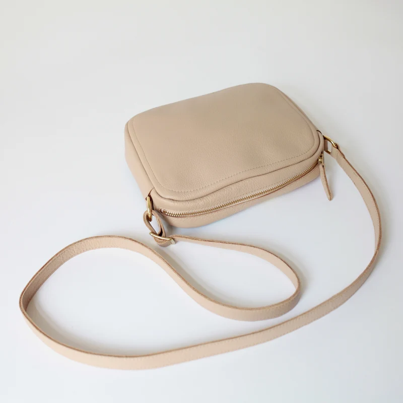 Handtasche ZIP M Cappuccino MIX