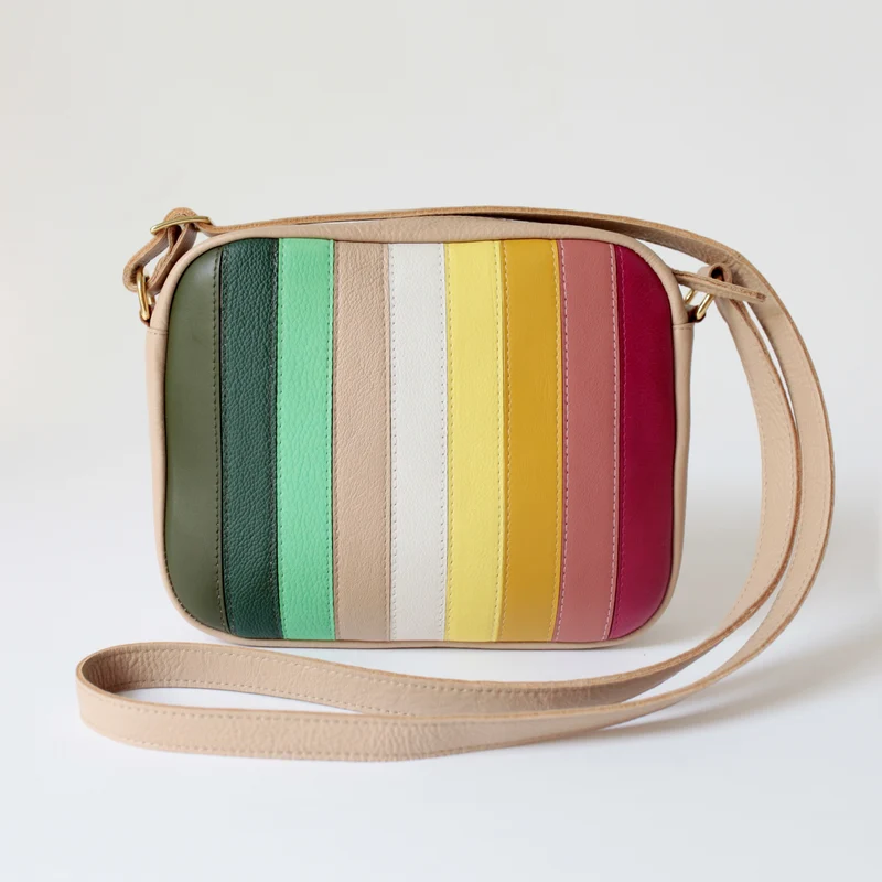 Handtasche ZIP M Cappuccino MIX