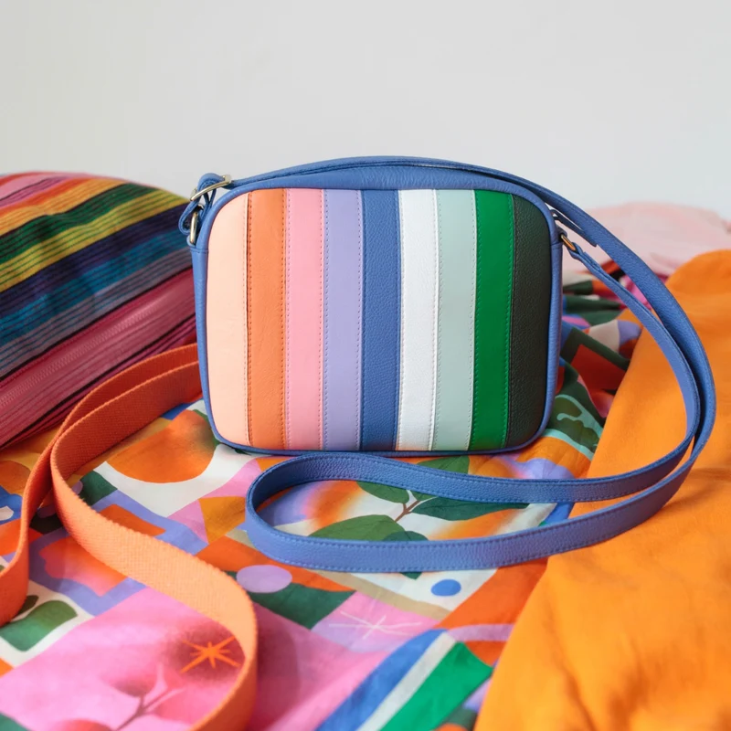 Handtasche ZIP M Kornblume MIX