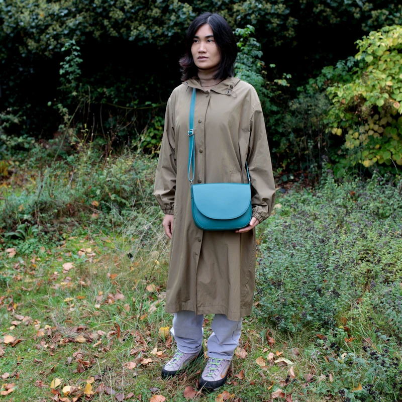 Satteltasche Petrol