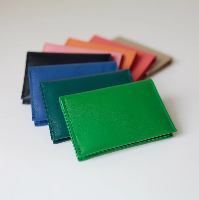 Miniportemonnaie, Kartenhülle in 9 Farben