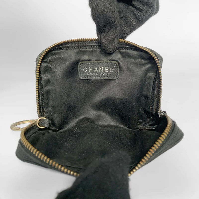 Chanel CC Schlüsseletui Canvas